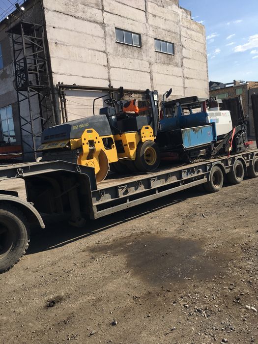 Услуги асфальтоукладчик каток 5 тонн