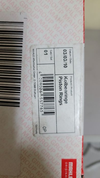 Segmenti piston mercedes benz