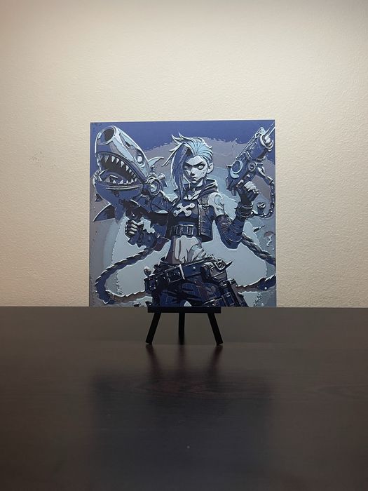 Релефна картина Jinx - Arcane