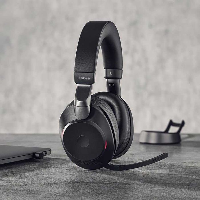 Слушалки Jabra Evolve2 85 + Стойка