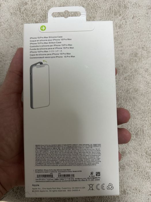 Husa Apple iPhone 15 Pro Max “Black” magsafe
