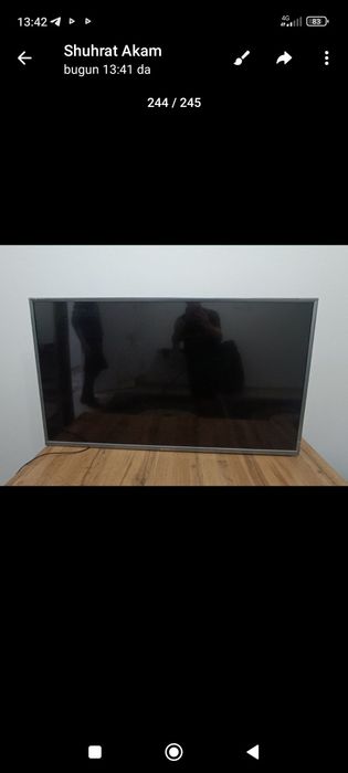 Tilivizor shivakil 50 razmerli