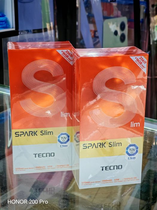 Tecno Spark Slim самый тонкий