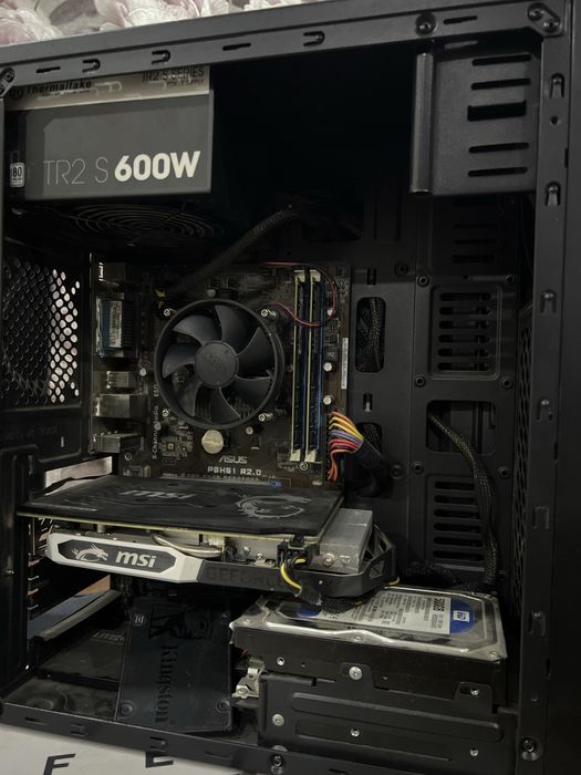 ПК 1660ti + серверный аналог i7 3770