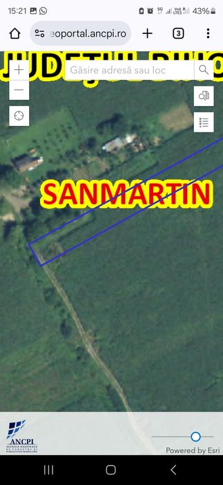 Teren 1780 mp!!Sanmartin,Oradea.