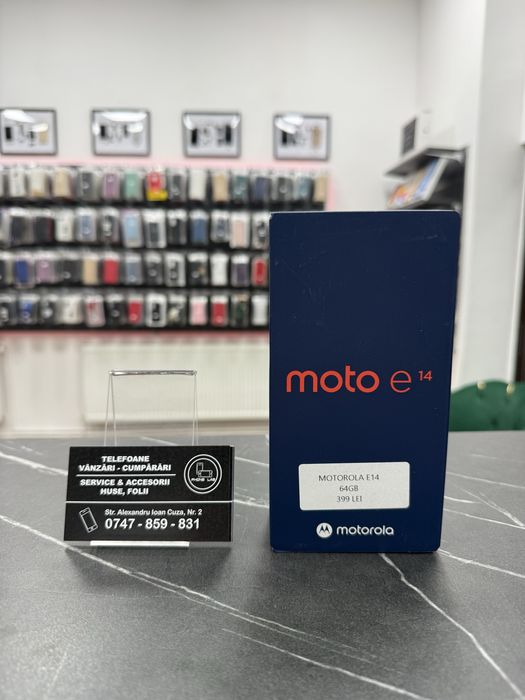 Motorola E14 | 64Gb | NOU | Sigilat | Garantie | phonelab.ro