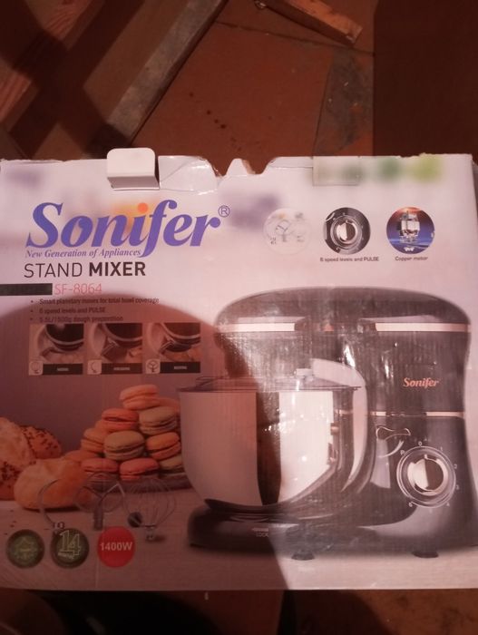 Mikser, kafolati blan