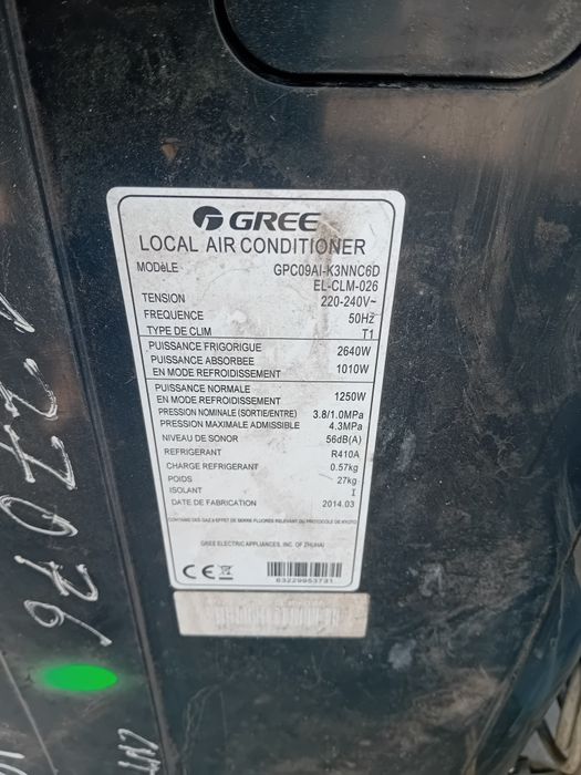 Clima mobila dezumidificator Gree Trotec