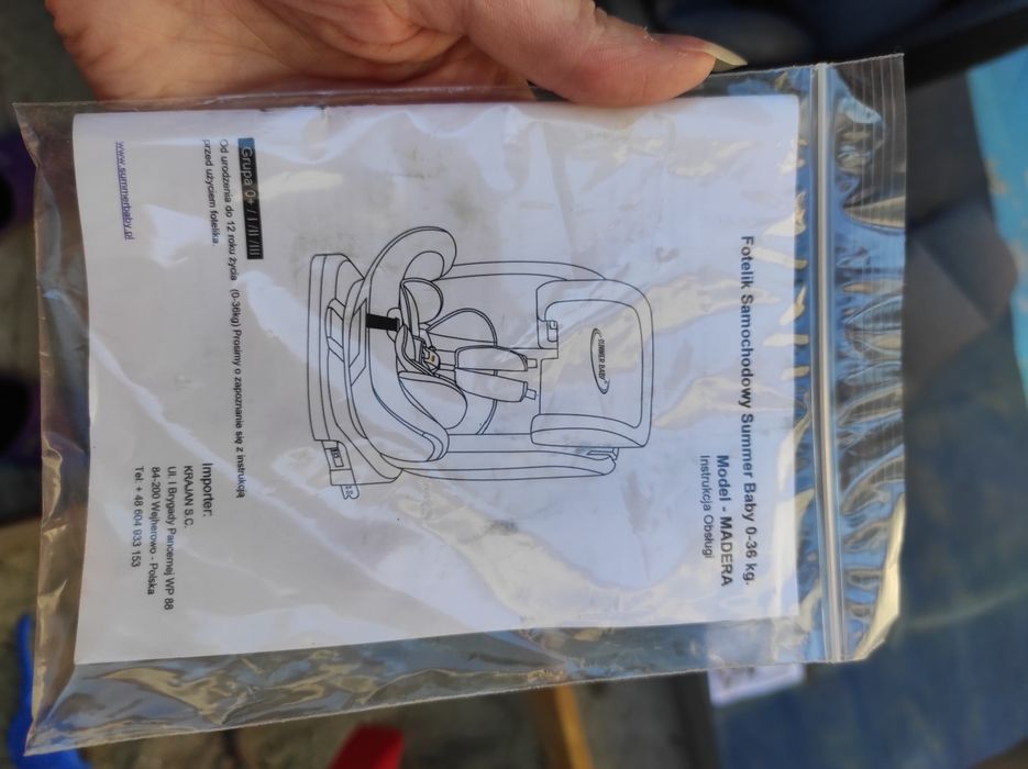 Scaun auto profesional decicat pentru copil,baby Jolie Madera