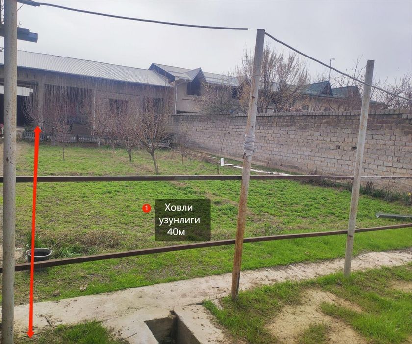 Уй ярими сотилади, ховли.