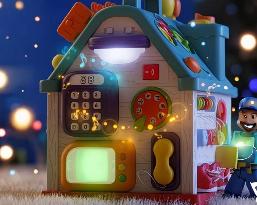 Развивающий детский домик