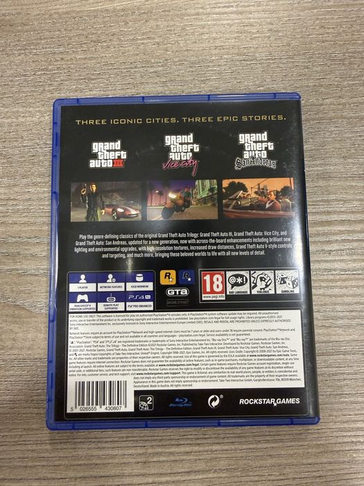 Gta Trilogy PS4/PS5