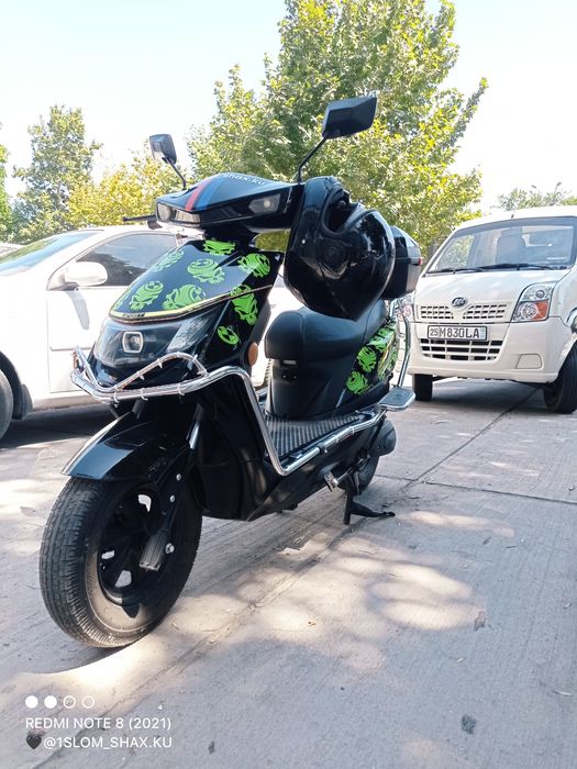 Hechqanday zalok va oldinda tulov yuq skuterni kurasz yoqsa tulov qila