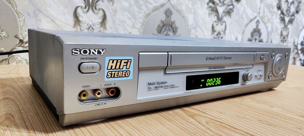 Sony 6Head Hifi видеомагнитофон