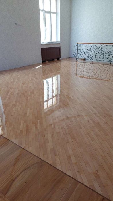 Шлифовка пол паркет