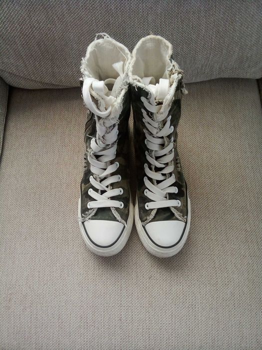 Дамски Кецове с Камофлажен Принт