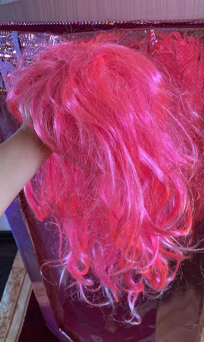 Костюм Барби для девочки (платье+парик+коробка)