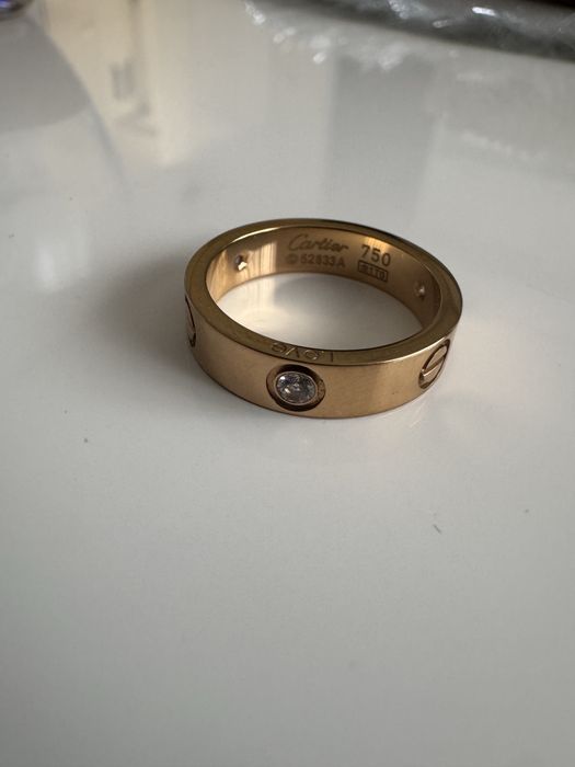 Inel cartier rose gold 18ct