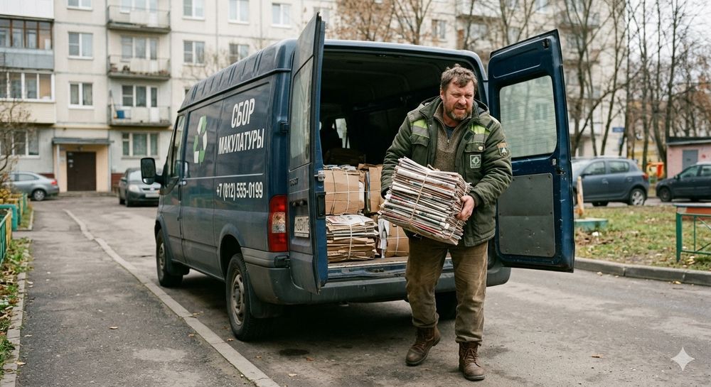 Приём макулатуры !