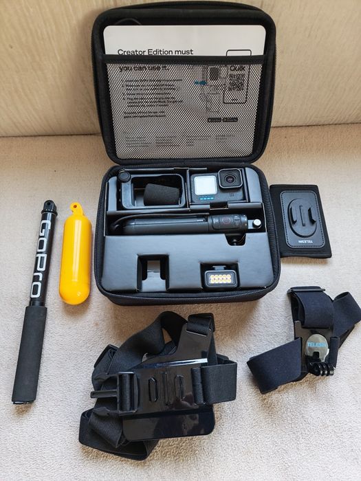 GoPro HERO 12 Black Creator Edition – Пълен комплект за влогинг
