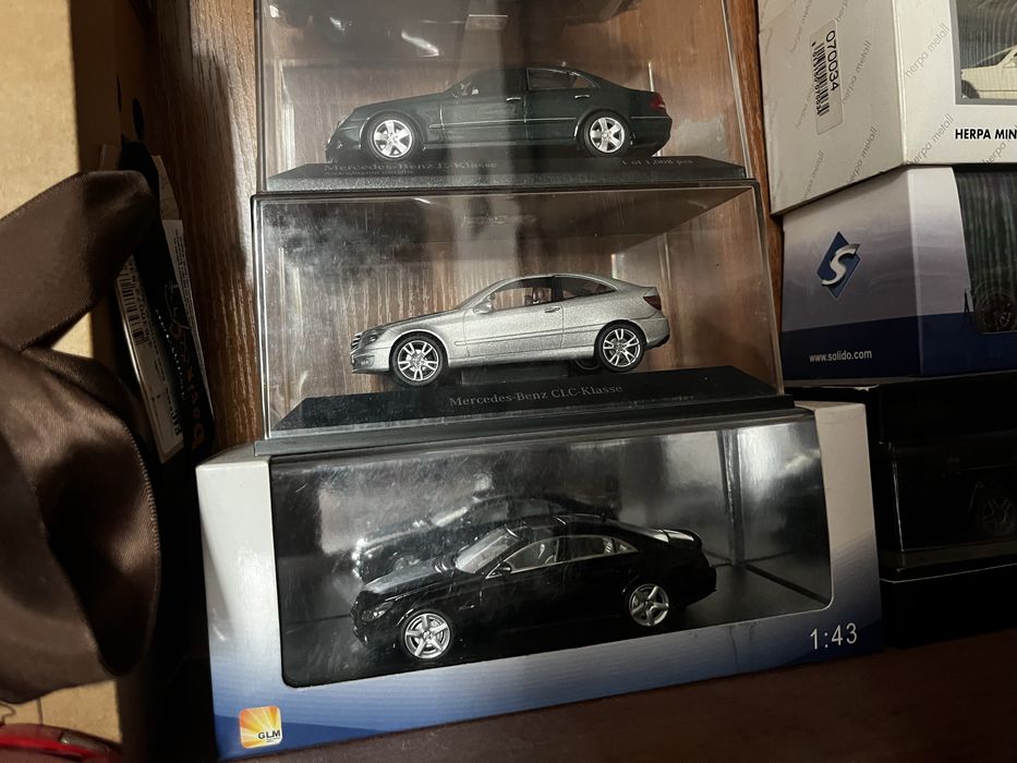 1:43 Масштабные модели mercedes