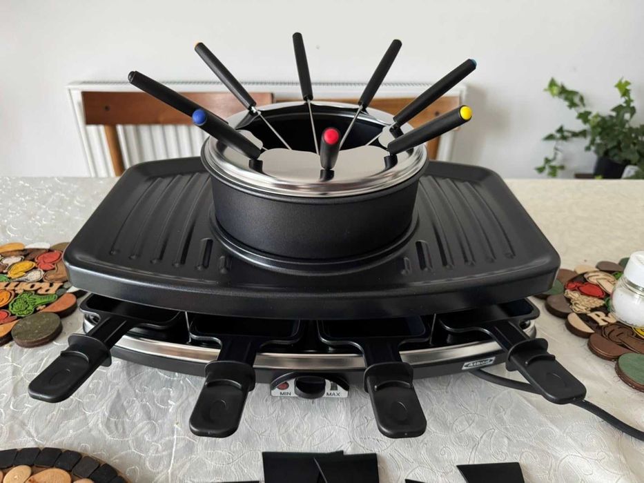 Комплекти електрически съдове за фондю, грил, раклет за 8 души