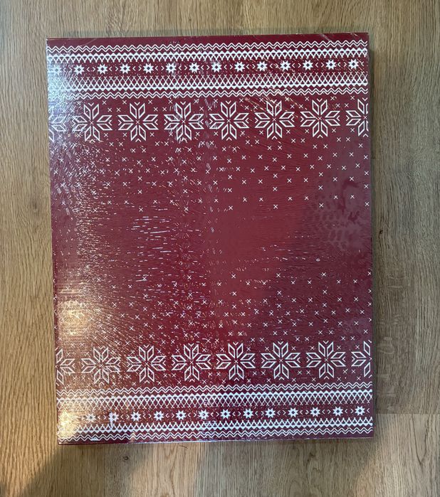 Кутия за съхранение на коледна украса нова