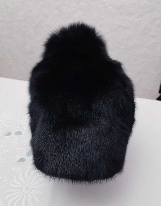 Норковая шапка, женская..