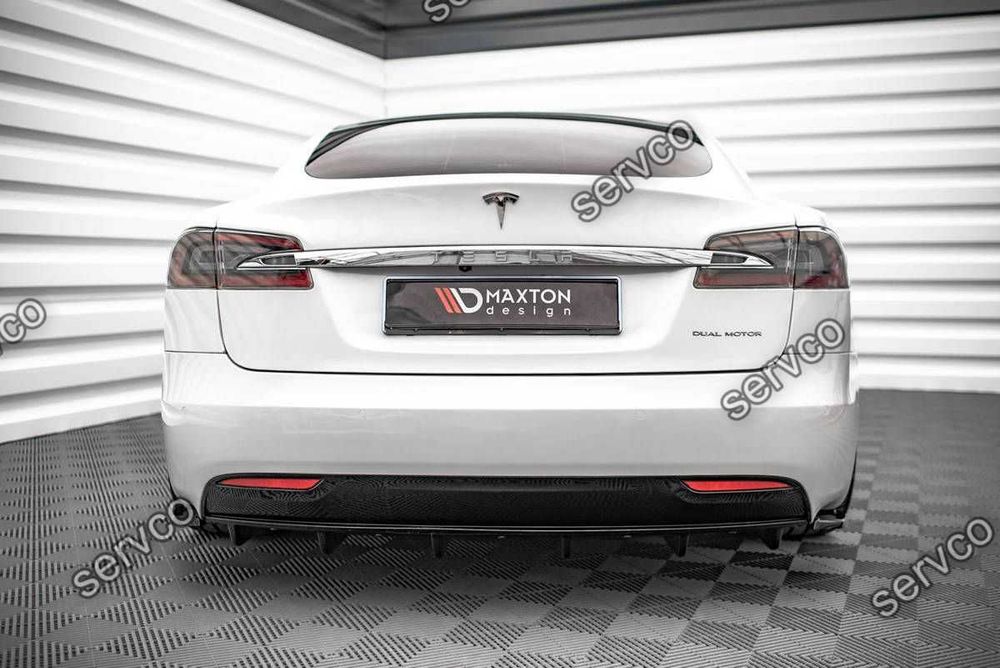 Difuzor bara spate Tesla Model S Facelift 2016- v2 - Maxton Design