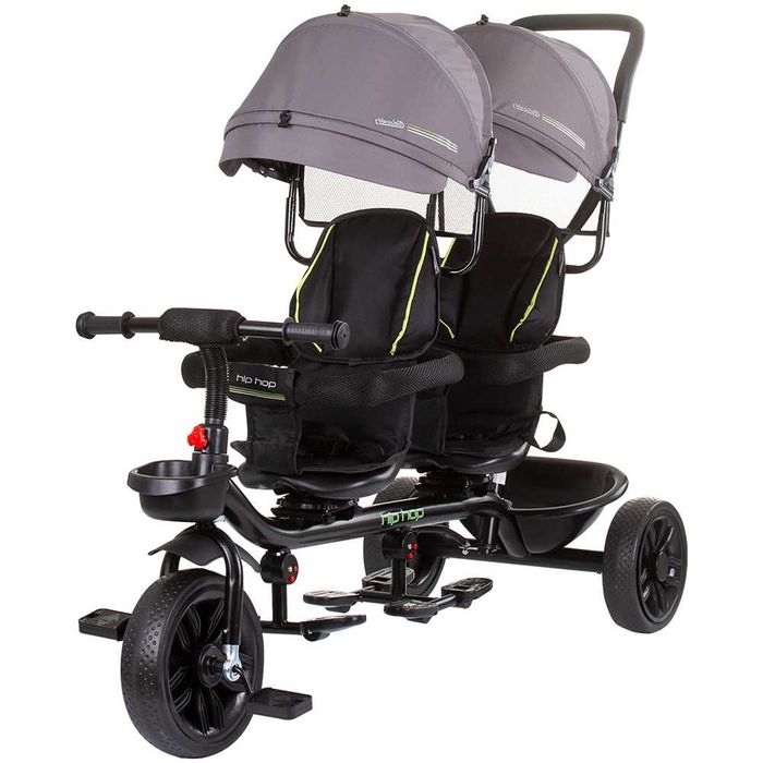 Tricicleta copii gemeni Chipolino Hip Hop