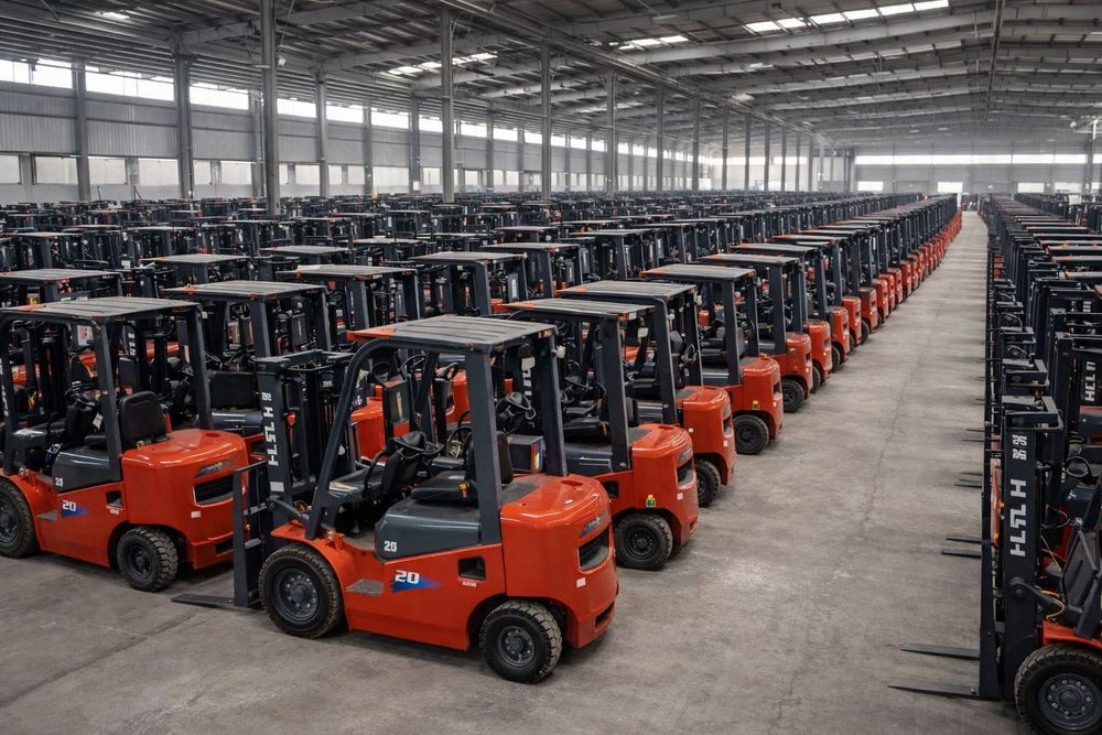 Кара Вилочный погрузчик (дизель) HELI (5 тонна, 3 м)