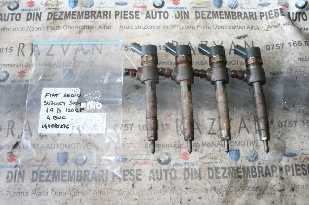 Injectoare Injector Fiat Sedici Suzuki SX4 1.9 Cdti Testat Cu Garantie