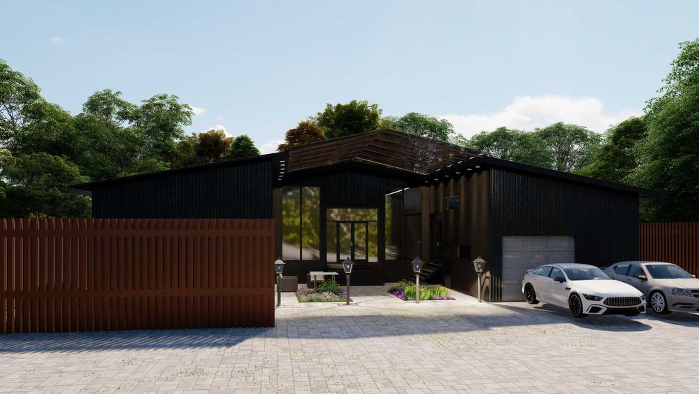 3Д визуализация Экстерьер дизайн