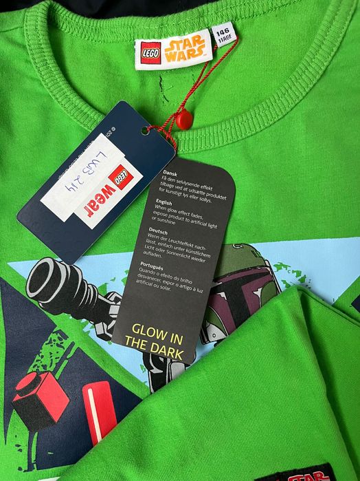 Tricou copii Lego Wear LEGO StarWars verde masura 146 (11ani)
