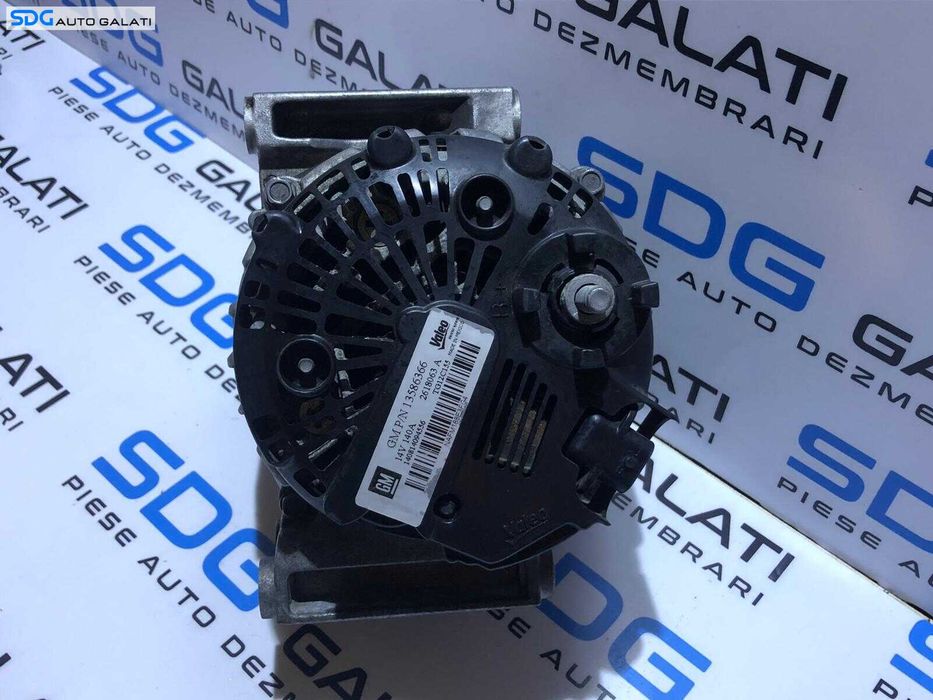 Alternator 140A 14V Opel Zafira C 1.6 CDTi 2012 – Prezent Cod 13586366 [M9658]