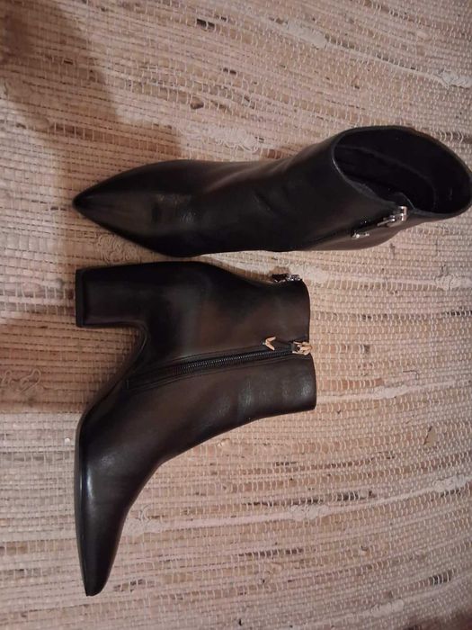 Botine chic piele naturala 37 What For