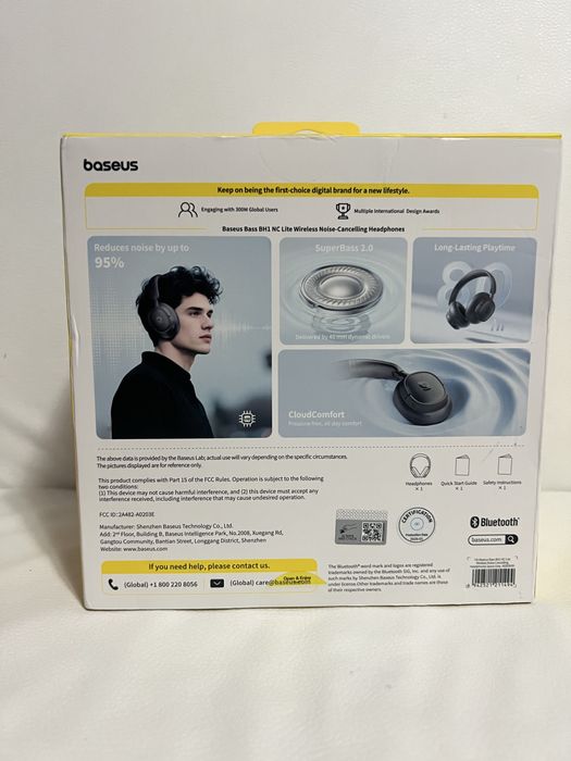 Casti Baseus Bass BH1 NC Lite