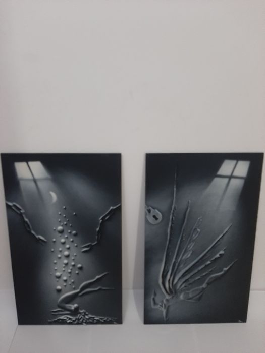 Tablou basorelief canvas