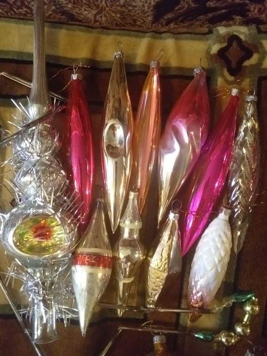 Елочные игрушки СССР