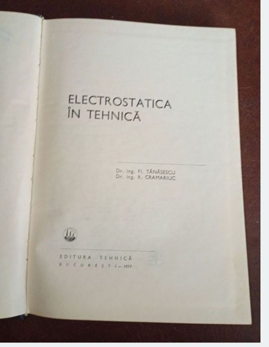 Electrostatica in tehnica