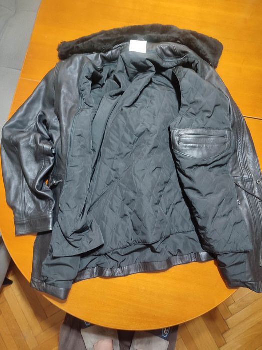 Кожено яке, телешки бокс, тип полушубаа.