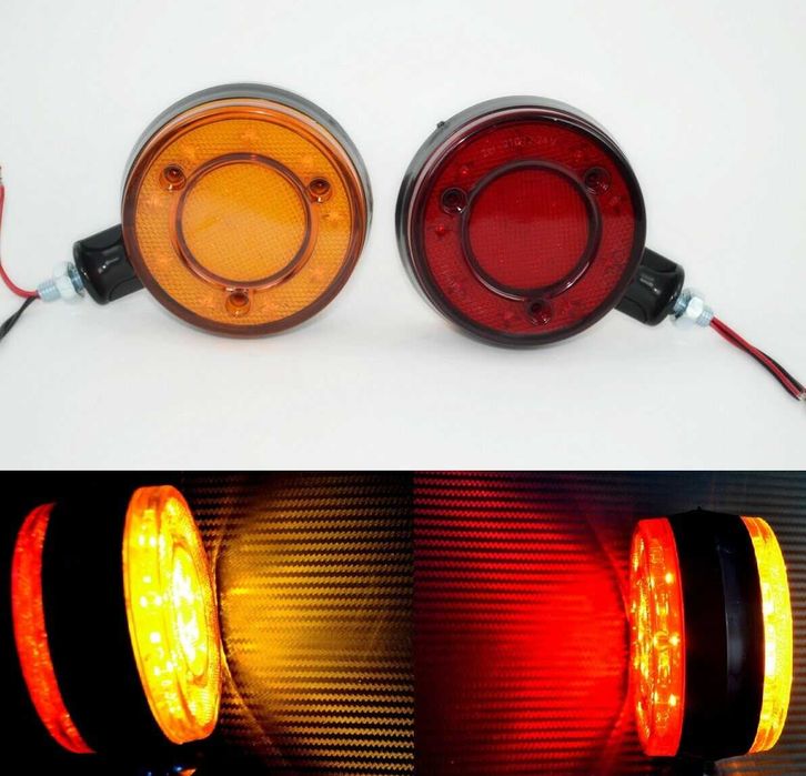 1 бр. ЛЕД LED габарити за огледало ОБЕЦИ  24V , 2 модела