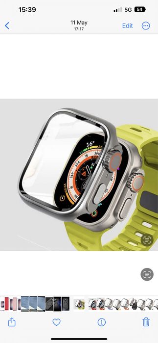 Pack Husa Buton Curea Pentru Schimbare Ceas in Apple Watch Ultra