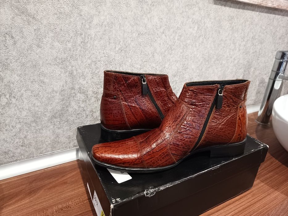 Мъжки кожени боти ,Prima vera'