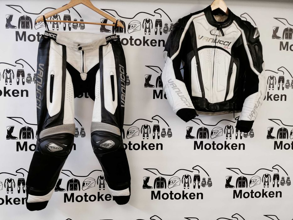 Costum moto piele Vanucci marime 48