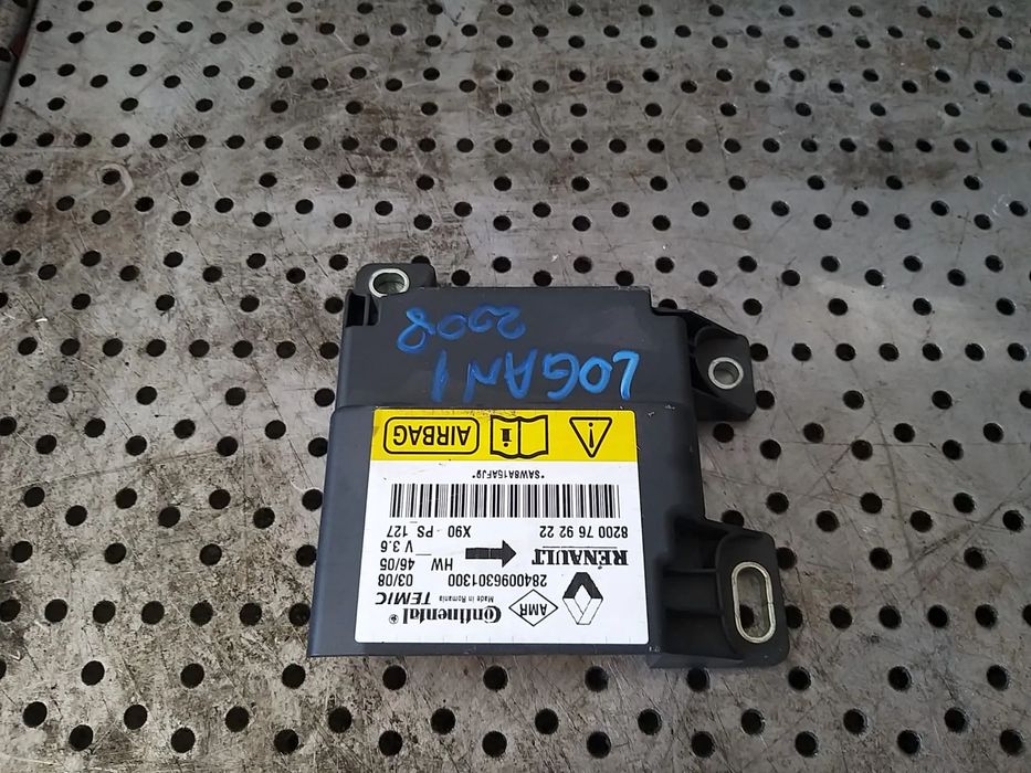 Modul calculator airbag dacia logan ls 8200769222 2840096301300
