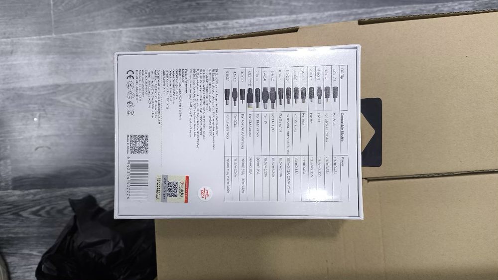 Laptop charger, зарядное устройство для ноутбуков