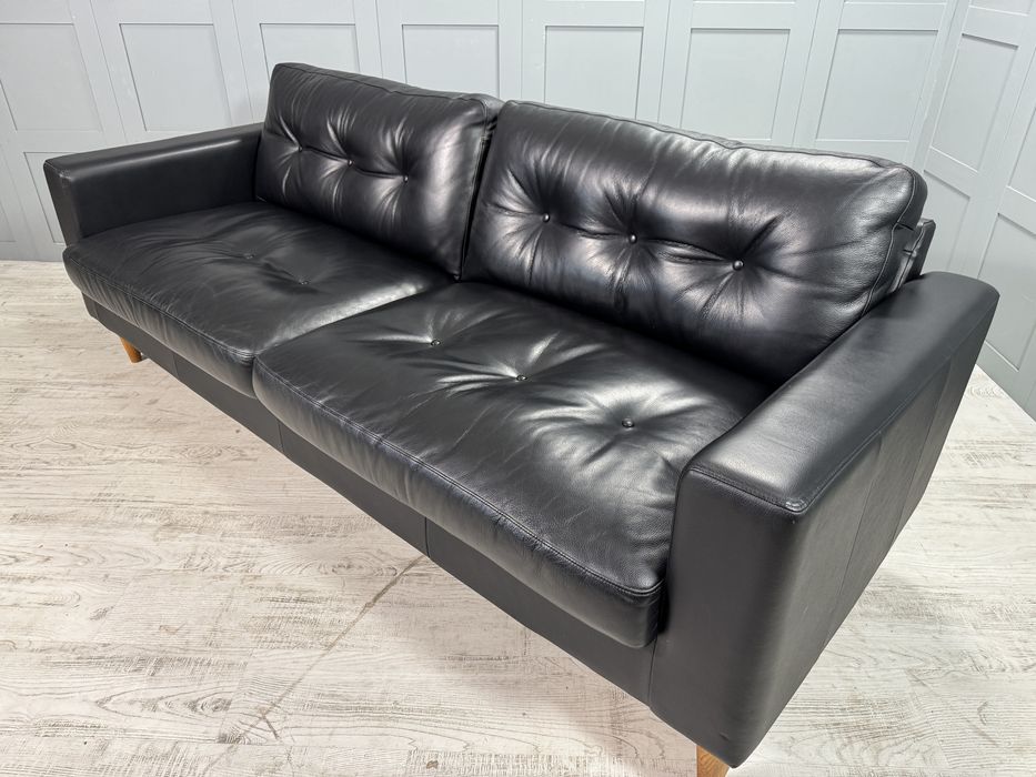 Датски кожен диван 3-ка Hjort Knudsen К106