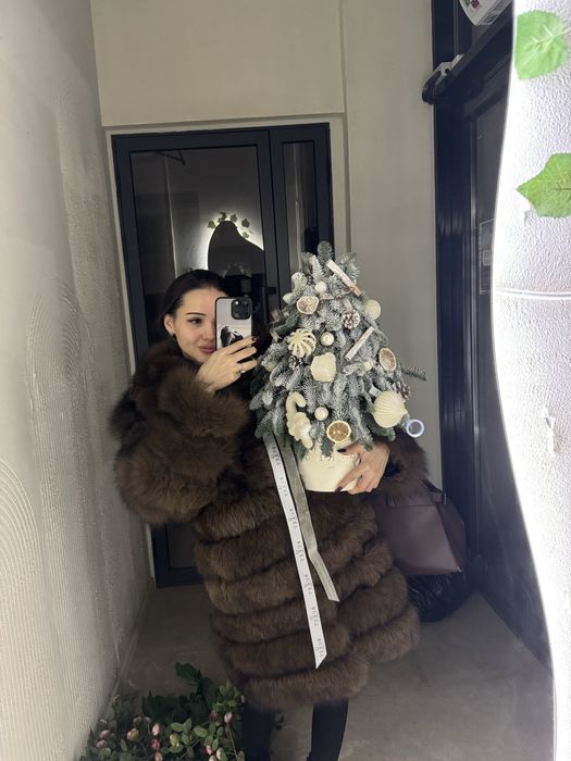 Шуба песец трансформер