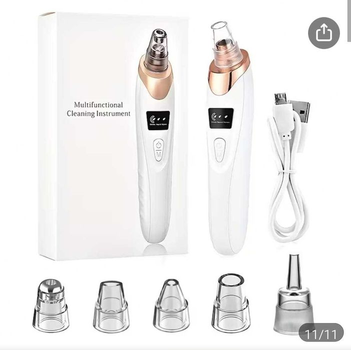 Vacuum pentru punctele negre / Set curatare faciala